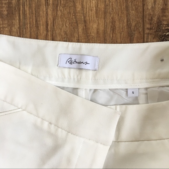Reitmans White work pants NEW size 5 - Picture 2 of 3